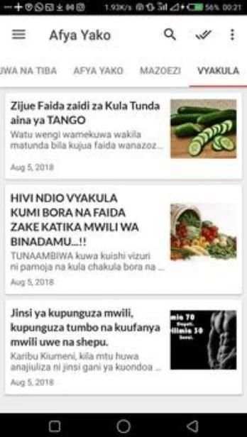 Afya Yako screenshot 3