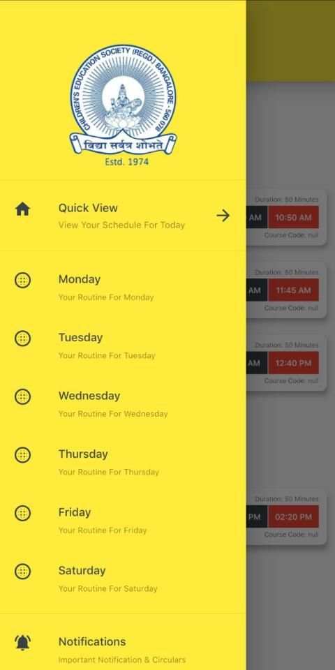 TimeTable स्क्रीनशॉट 2