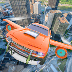 Flying Car Transform Shooting : Car Flying Games icon