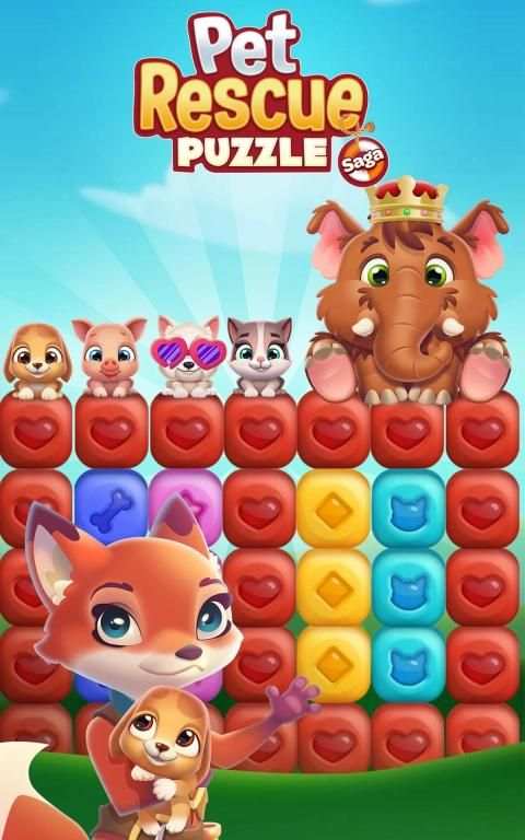 Pet Rescue Puzzle Saga स्क्रीनशॉट 16