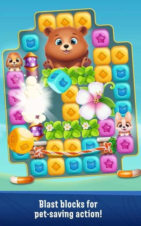 Pet Rescue Puzzle Saga स्क्रीनशॉट 23