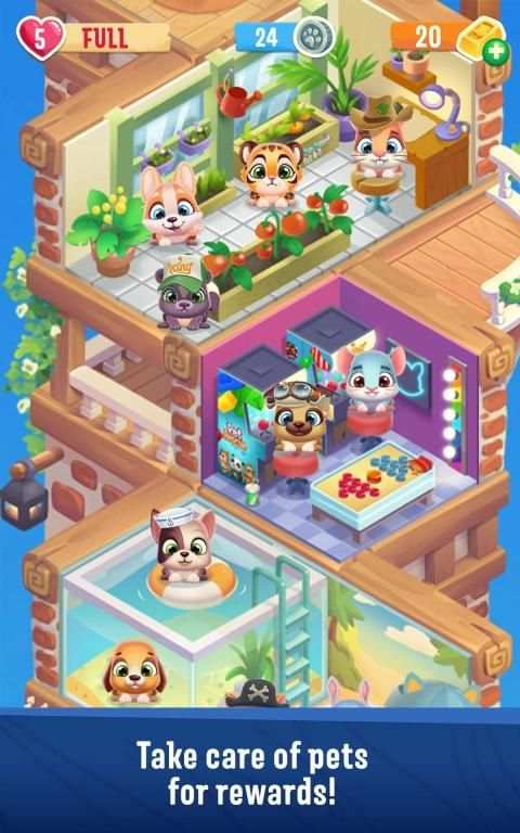 Pet Rescue Puzzle Saga स्क्रीनशॉट 5