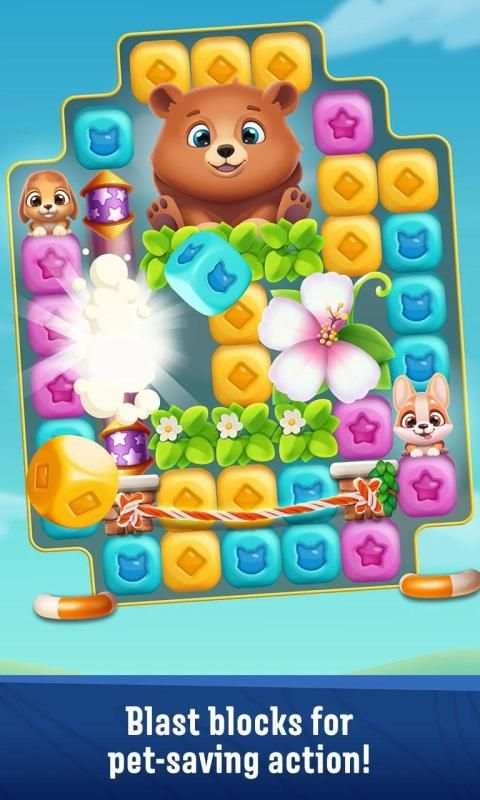 Pet Rescue Puzzle Saga स्क्रीनशॉट 36