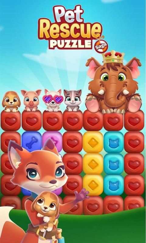 Pet Rescue Puzzle Saga स्क्रीनशॉट 28