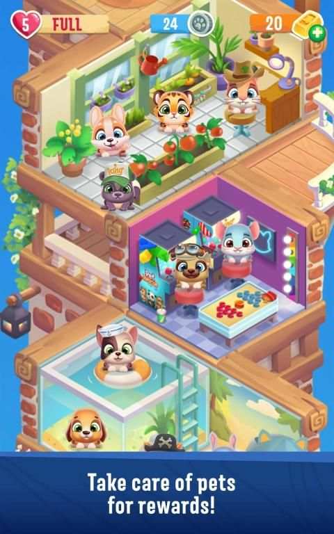 Pet Rescue Puzzle Saga स्क्रीनशॉट 18