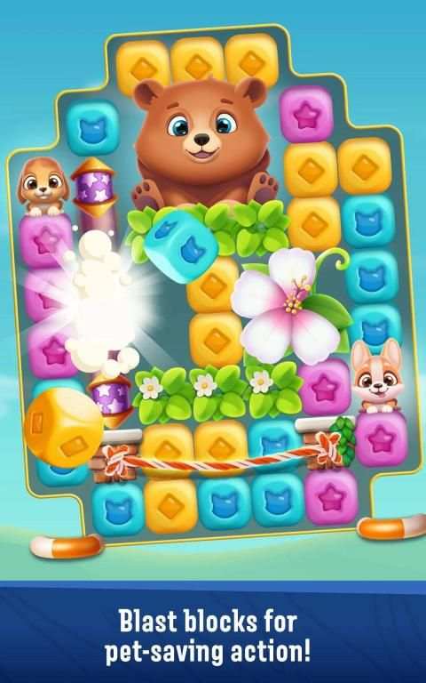Pet Rescue Puzzle Saga स्क्रीनशॉट 12