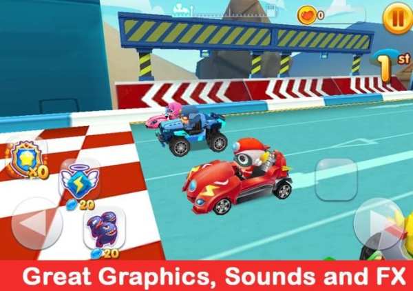 Car Games For Kids - Go Kart Racing स्क्रीनशॉट 3