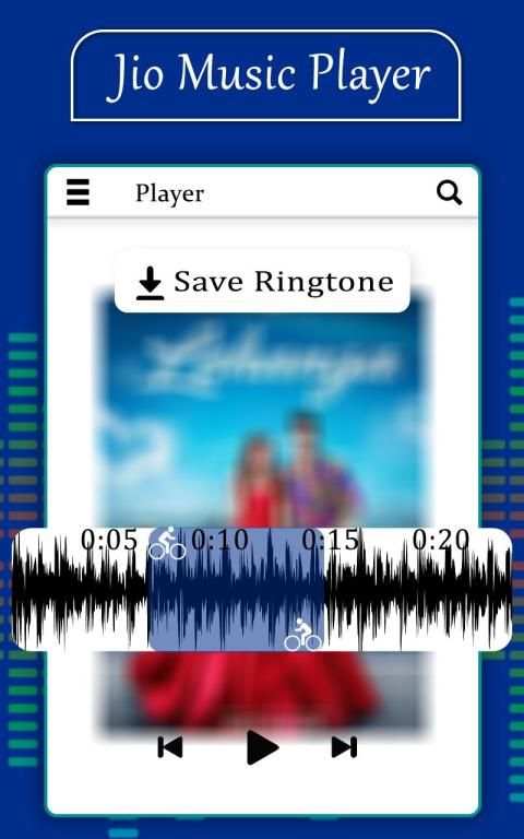 Music Player - Jio music स्क्रीनशॉट 1
