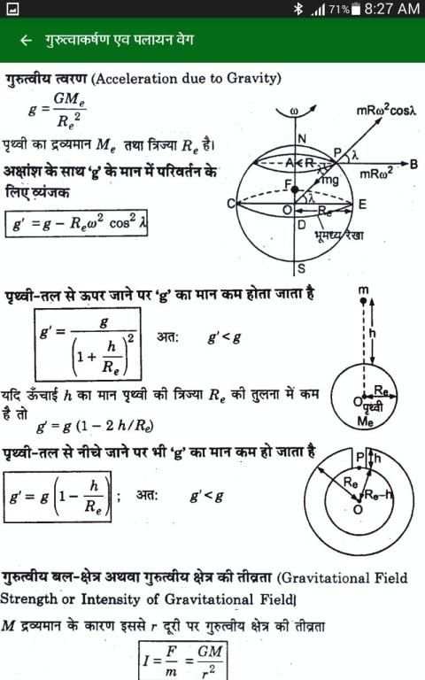 Physics Formulas in Hindi screenshot 3