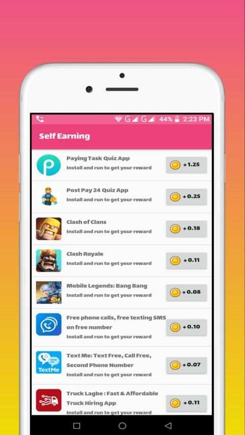 Self Earning Quiz App screenshot 3