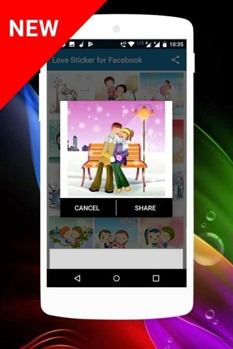 Love Stickers for Facebook screenshot 7