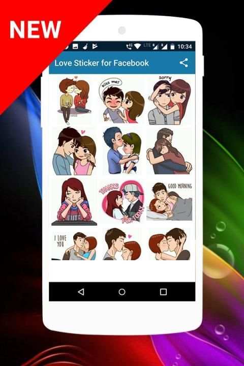 Love Stickers for Facebook screenshot 3