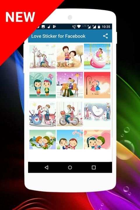 Love Stickers for Facebook screenshot 6