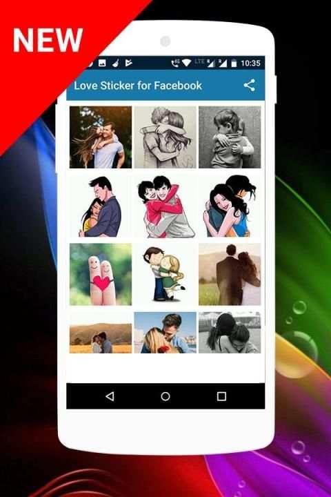 Love Stickers for Facebook screenshot 5