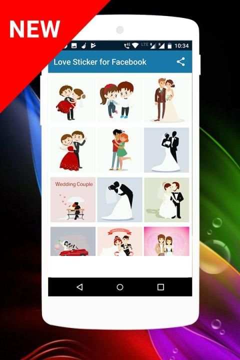 Love Stickers for Facebook screenshot 4