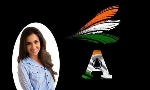Indian Flag Letter Alphabet स्क्रीनशॉट 1