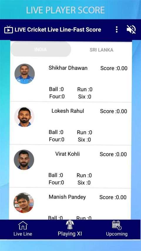 Cricket LiveLine-Fast Score स्क्रीनशॉट 4