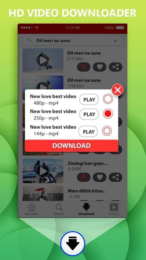 Free Video Downloader - Video downloading app screenshot 2