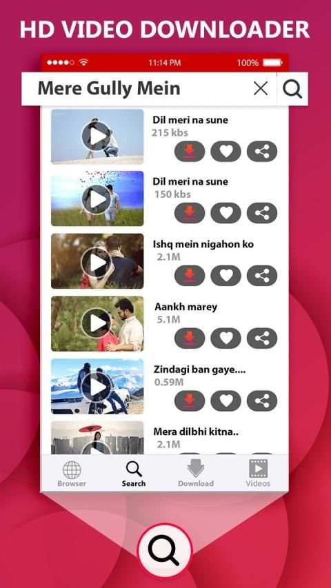 Free Video Downloader - Video downloading app स्क्रीनशॉट 4