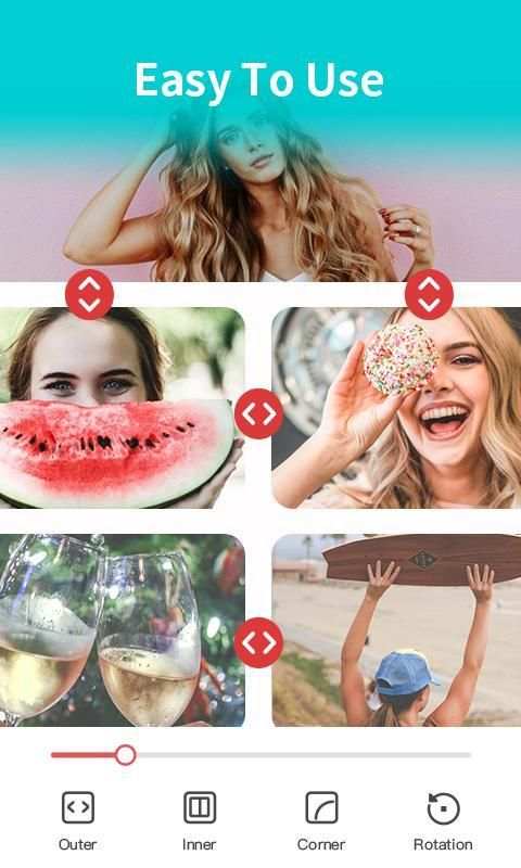Photo Collage Story - Collage Editor Pro, Makeup screenshot 3