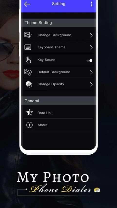 My Photo Phone Dialer : Photo Caller Screen screenshot 3