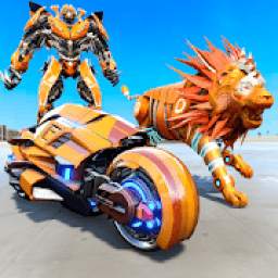 Real Tiger Bike Robot Transforming Games