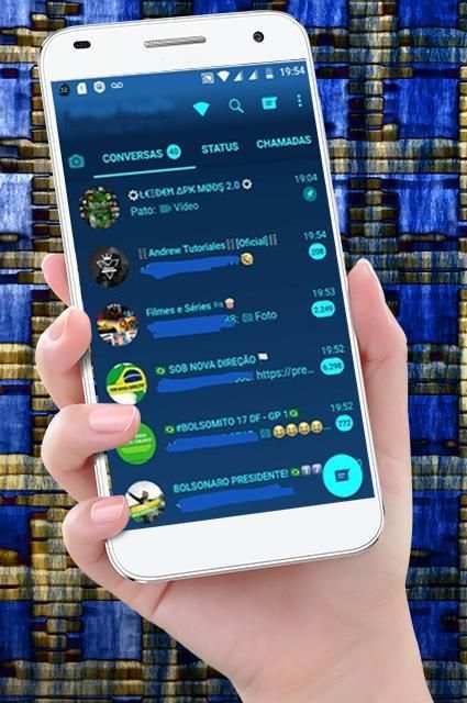 GB WA Warna Biru Update screenshot 1