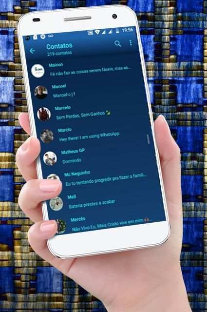 GB WA Warna Biru Update screenshot 2