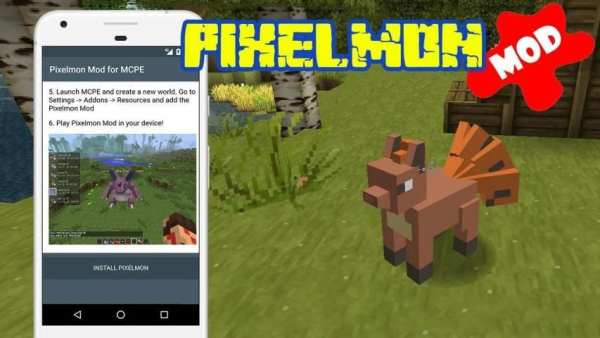 Pixelmon Mod for Pocket Edition screenshot 1