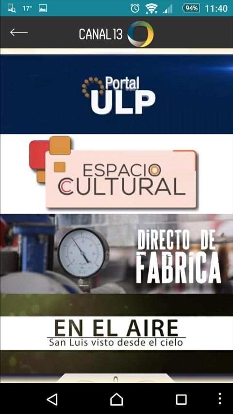 San Luis TV screenshot 2
