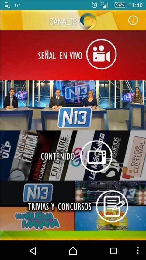 San Luis TV screenshot 1