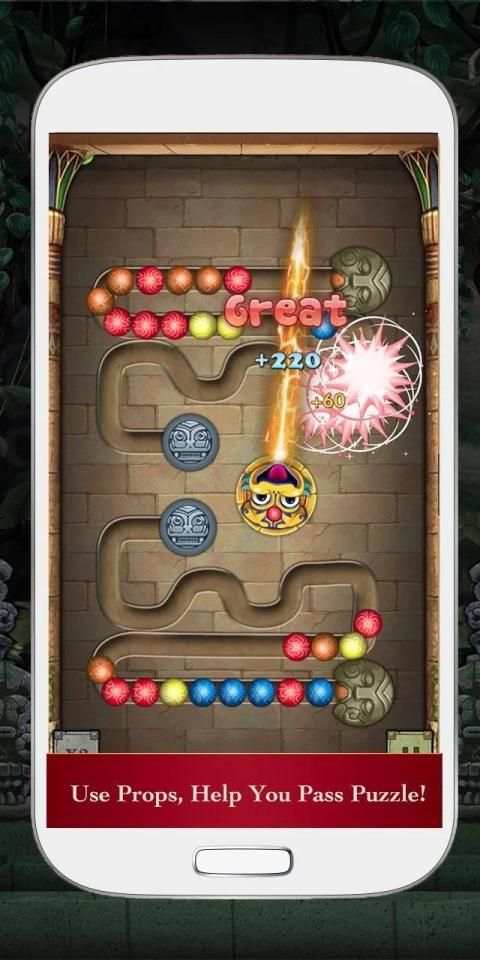 Jungle Marble Blast 2019 स्क्रीनशॉट 2