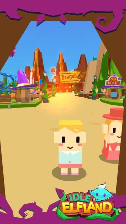 Idle Elf Land - Fairy Garden screenshot 1