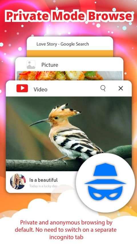 Browser Private for android screenshot 2