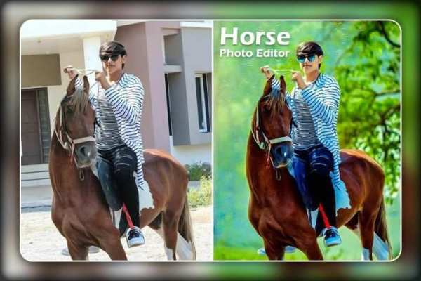 Horse Photo Editor screenshot 1