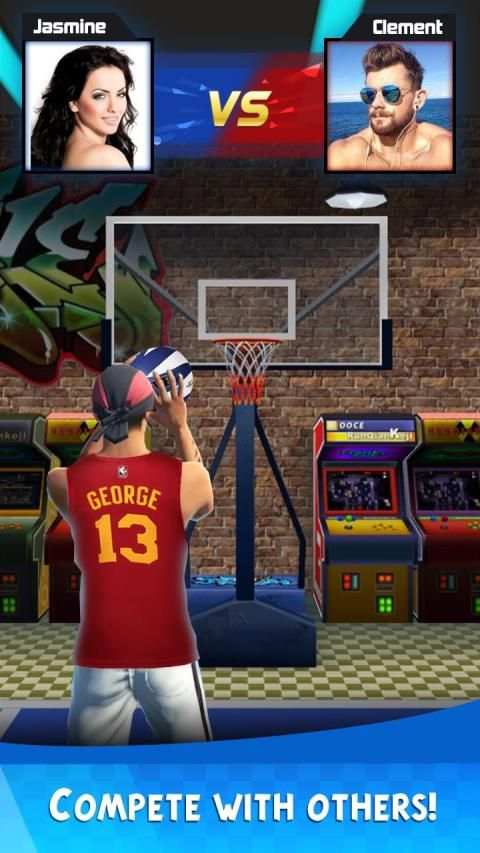 Basketball Tournament - Free Throw Game screenshot 6