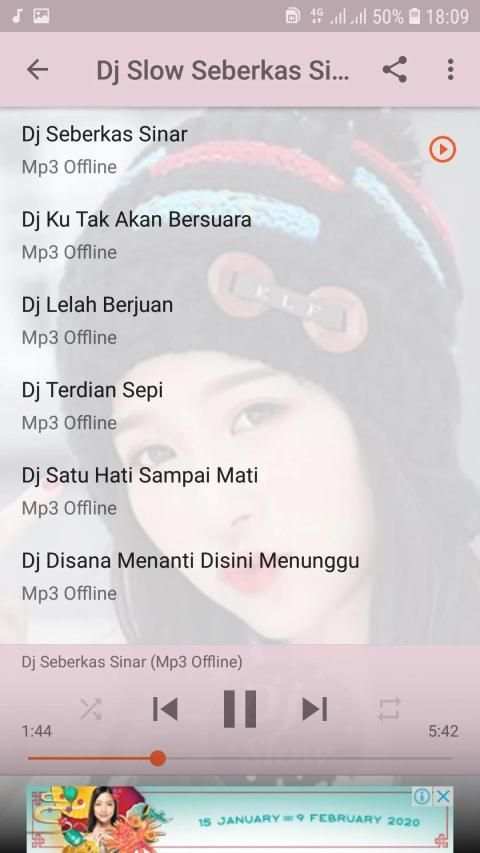 Dj Slow Seberkas Sinar screenshot 4