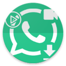 ikon WhatsApp status saver app
