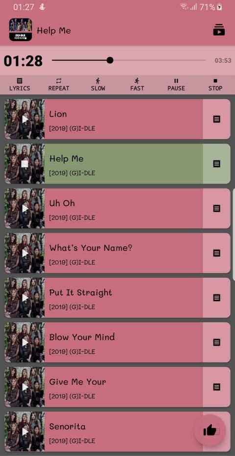 (G)I-DLE Offline - KPop screenshot 3