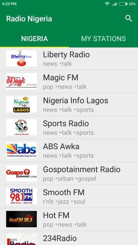 Online Radio Nigeria screenshot 3