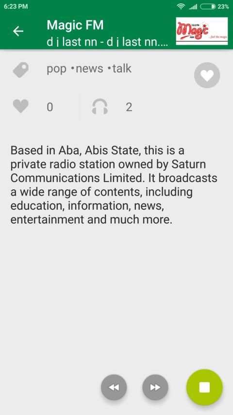 Online Radio Nigeria screenshot 2