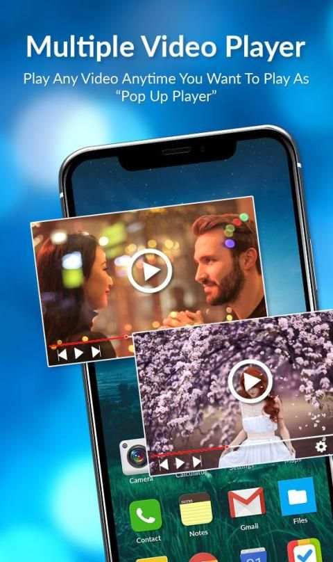 Multiple Video Player - Popup Video Player - 2019 स्क्रीनशॉट 3