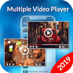 Multiple Video Player - Popup Video Player - 2019 आइकन