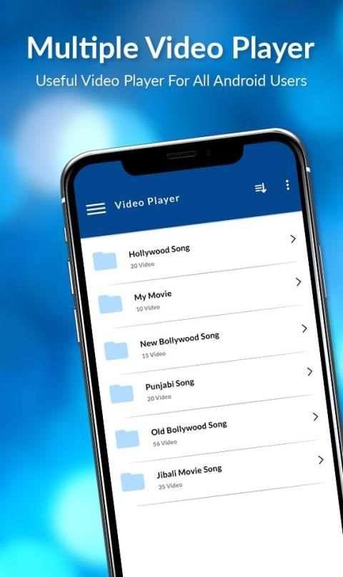 Multiple Video Player - Popup Video Player - 2019 स्क्रीनशॉट 1