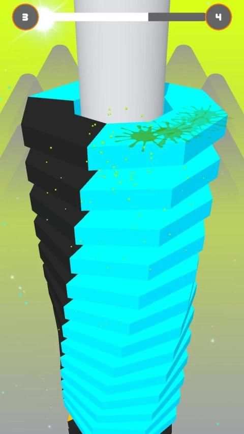 Crazy Stack Falling Ball screenshot 4