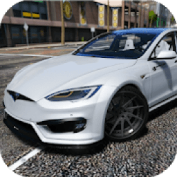 Driving Energy Model S Racing Simulator आइकन