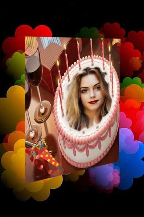 Birthday Cake Photo Frame 2020 screenshot 1