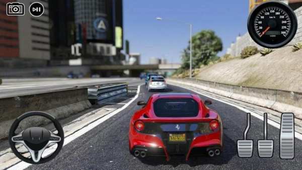 Driving Ferrari F12 Berlinetta Racing Simulator स्क्रीनशॉट 3
