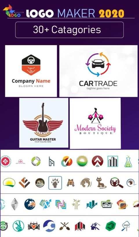 Logo Maker 2019 - Logo Creator, Generator & Design स्क्रीनशॉट 15