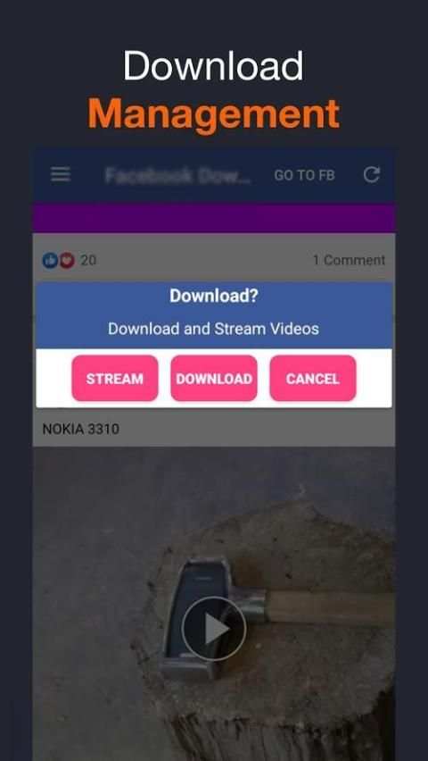 Facebook Download Box screenshot 3